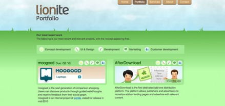 國外20個綠色系網(wǎng)站設(shè)計欣賞